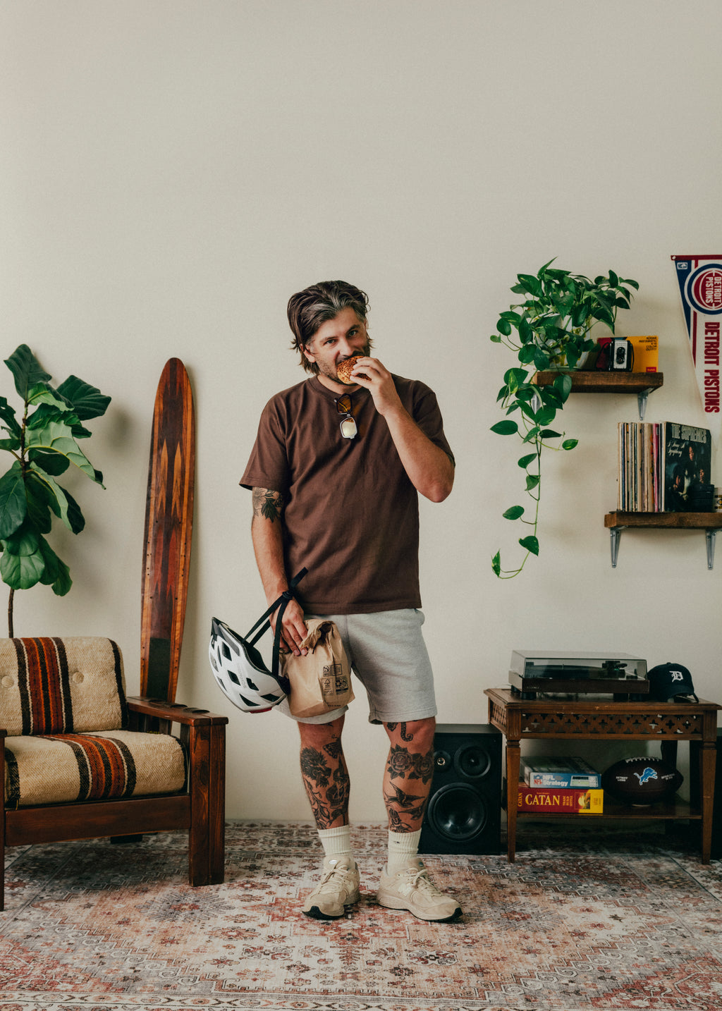 French Terry Sweatshorts - Heather Grey