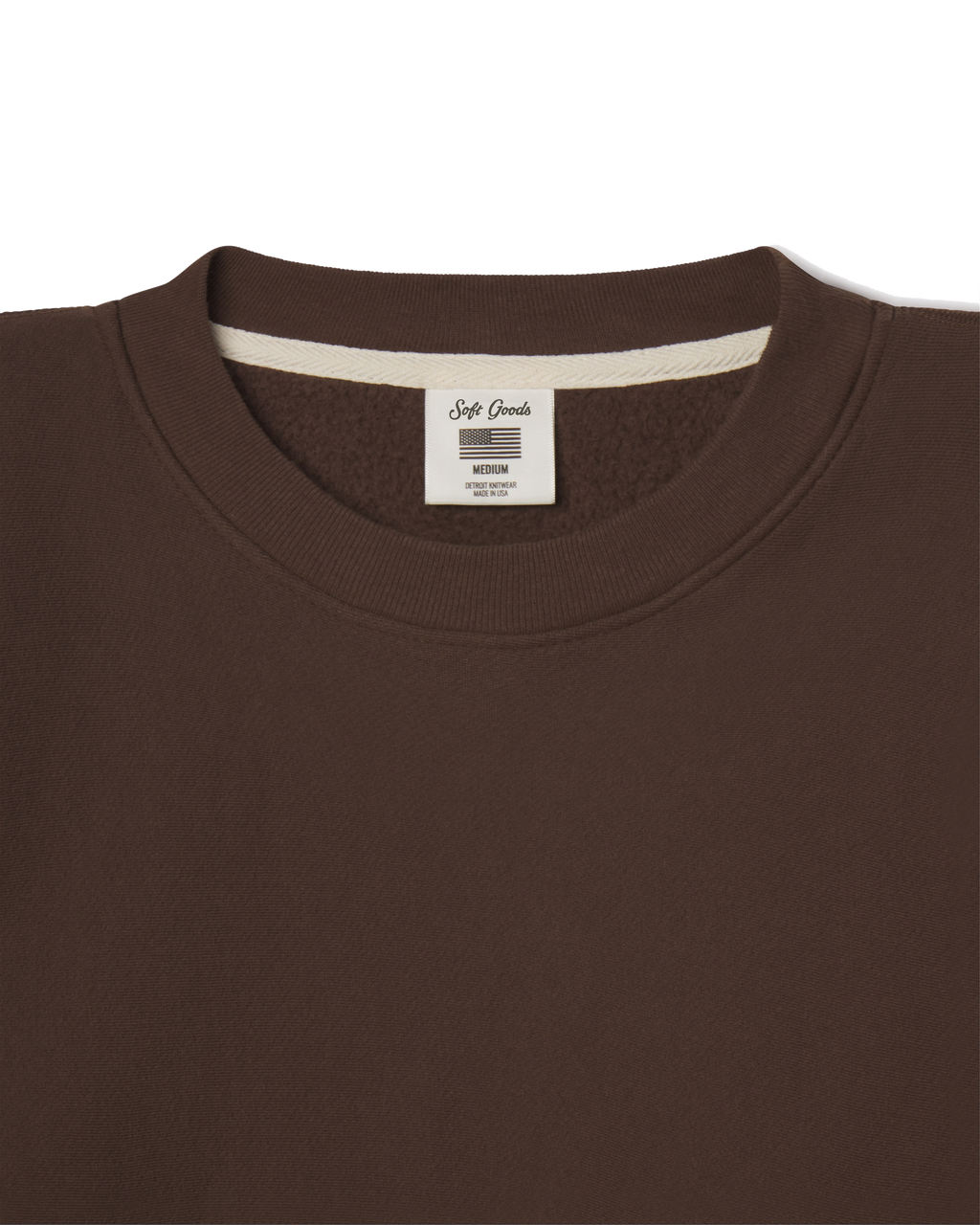 Classic Crewneck - Downtown Brown