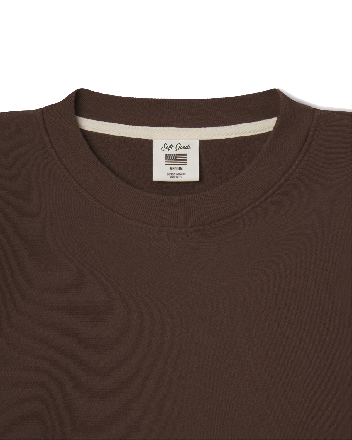 Classic Crewneck - Downtown Brown