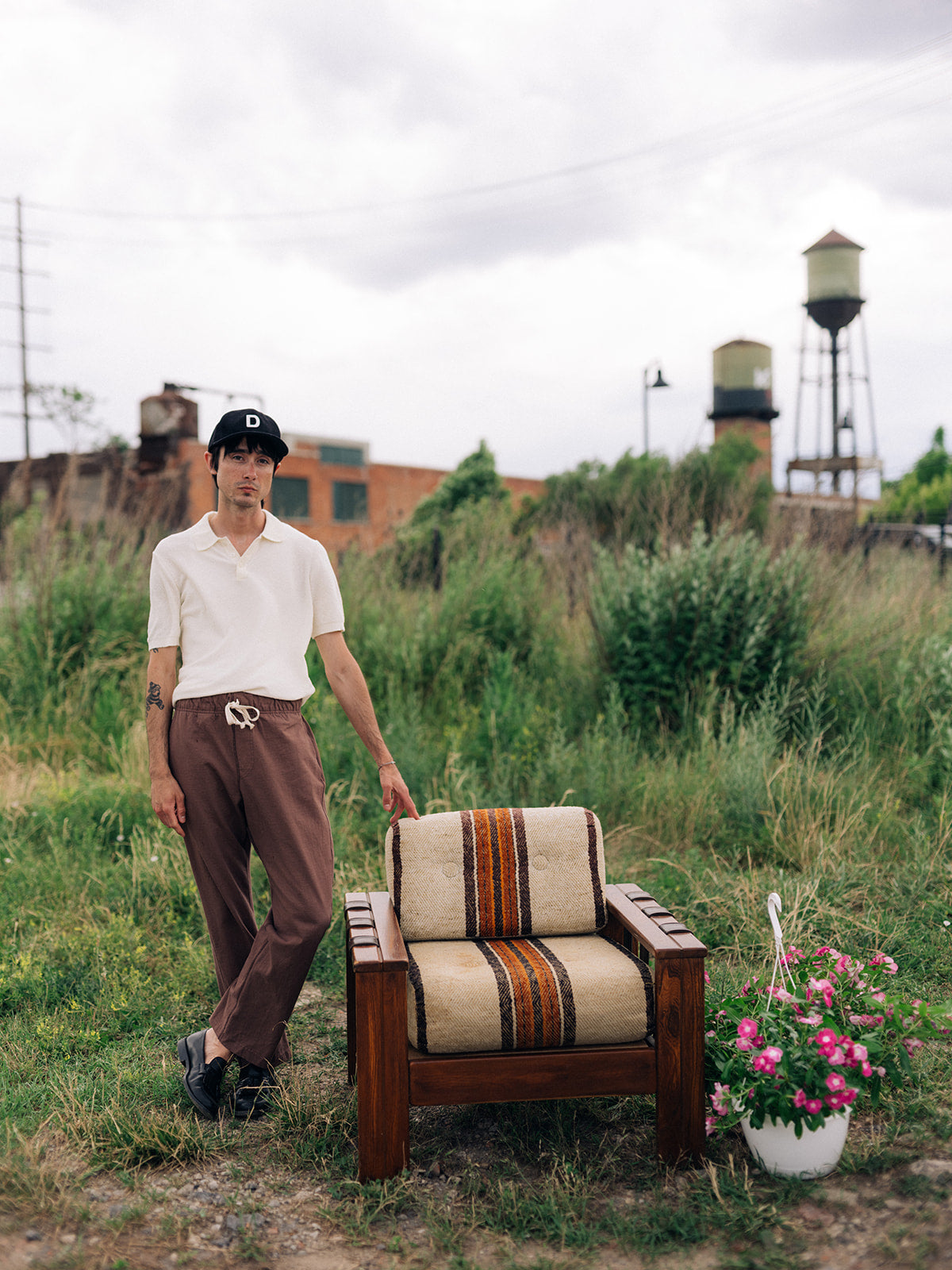 Jersey Pant - Chestnut