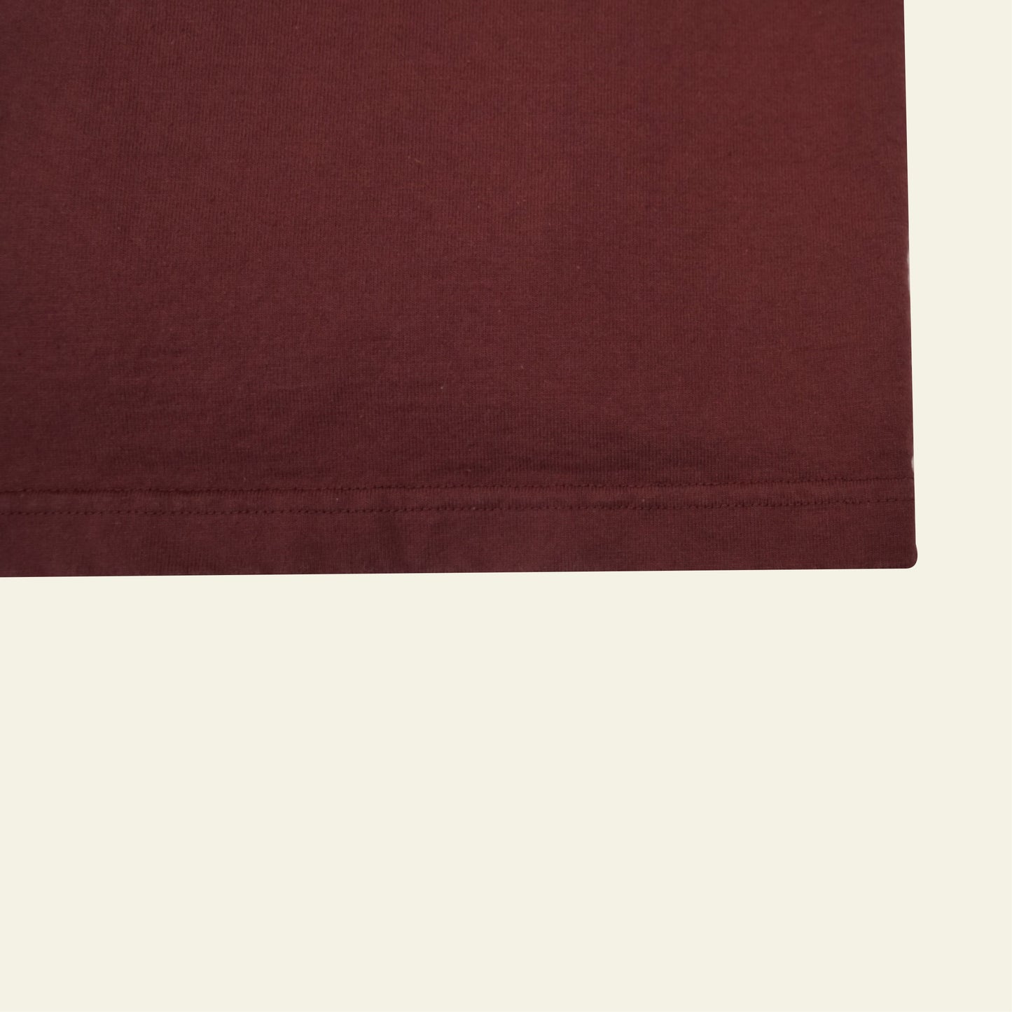 Collegiate Burgundy Tee Sample