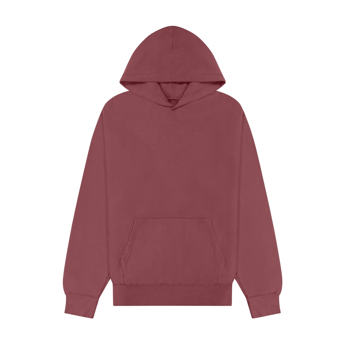 College Burgundy Hoodie