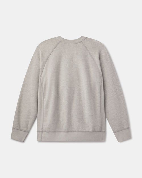 Classic Fit Crewneck - Heather Grey