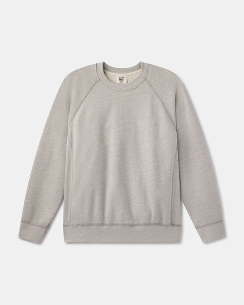 Classic Fit Crewneck - Heather Grey