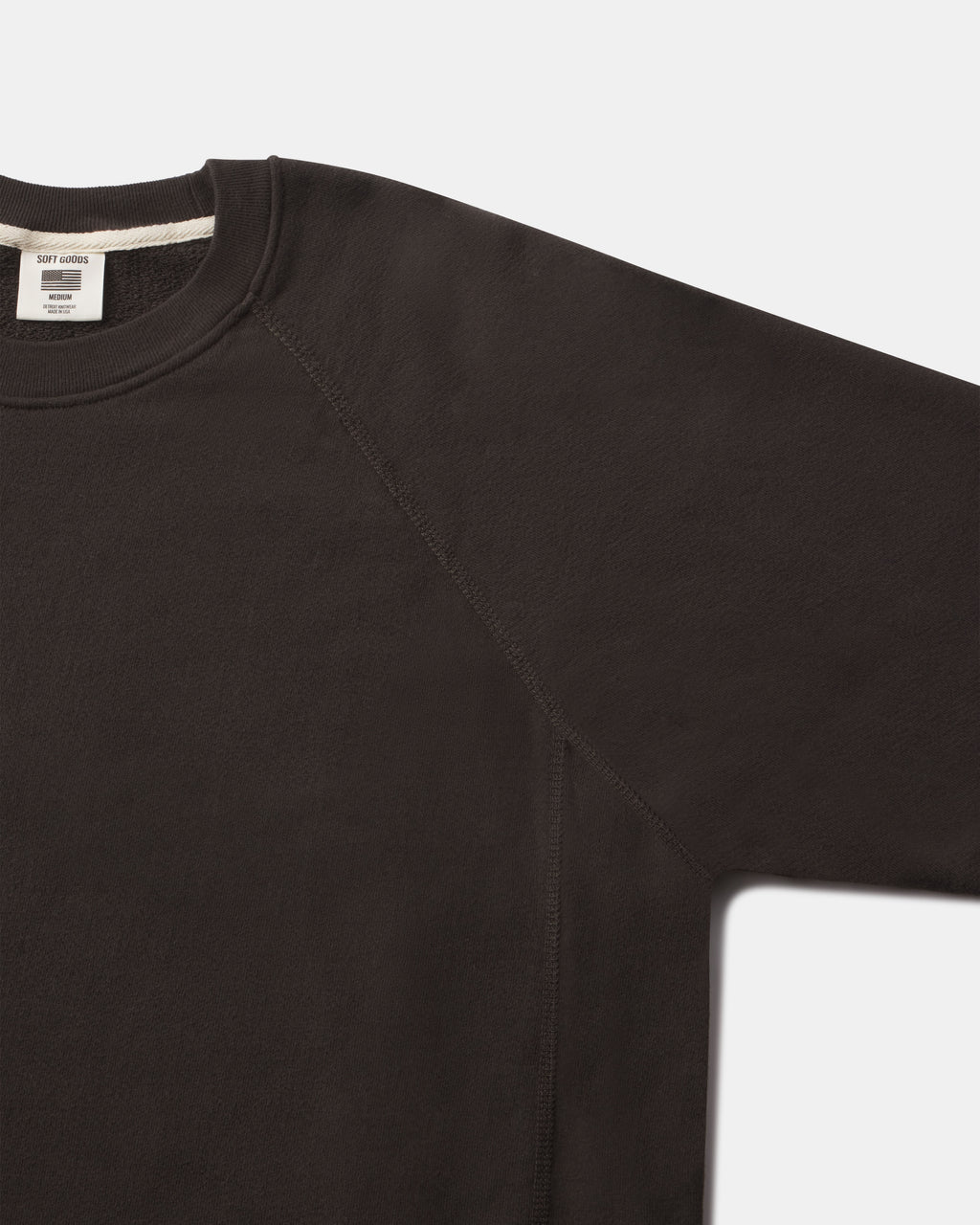 Classic Fit Crewneck - Vintage Black
