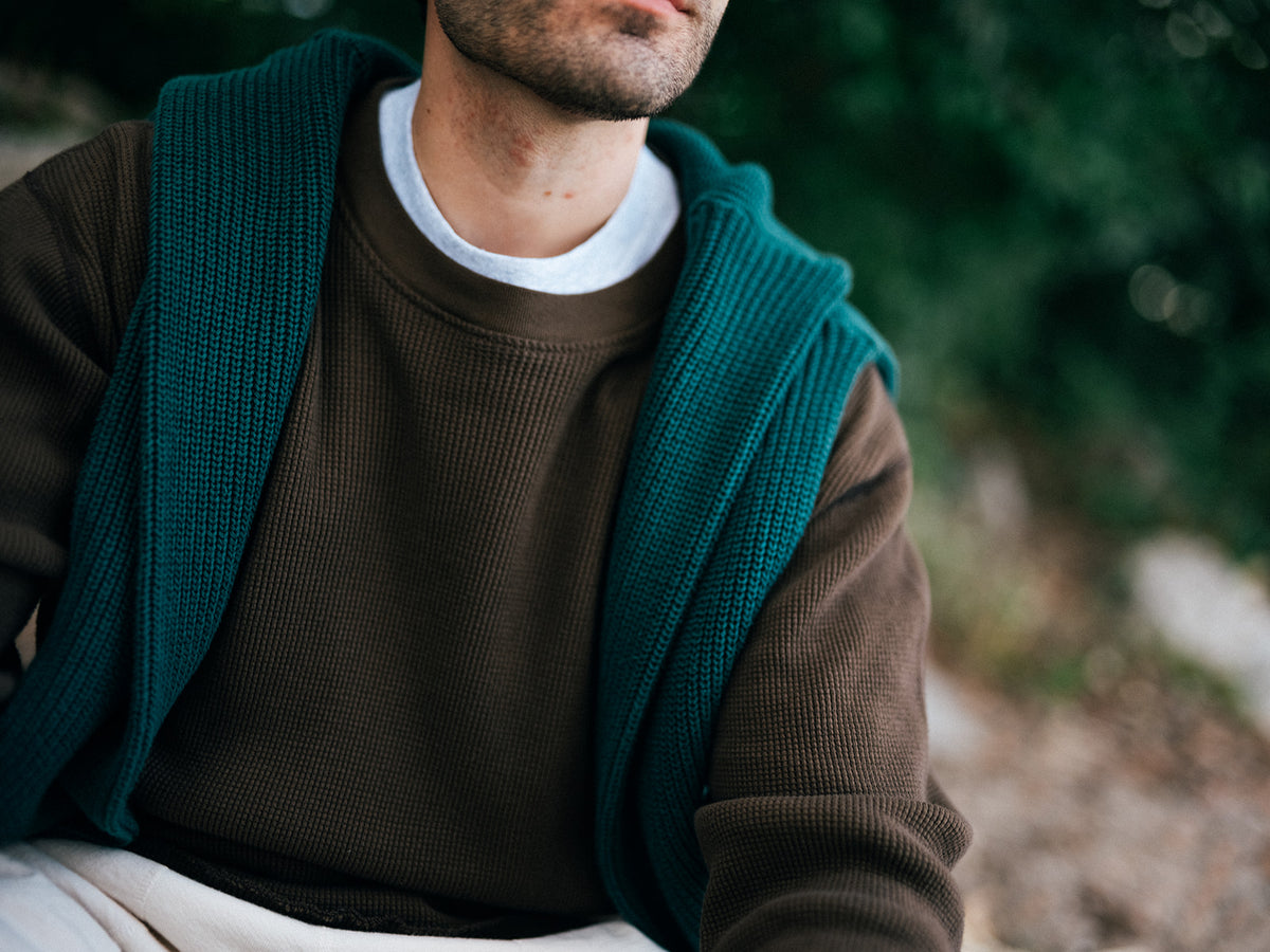 Classic Thermal in Downtown Brown, Fall 2026 lifestyle