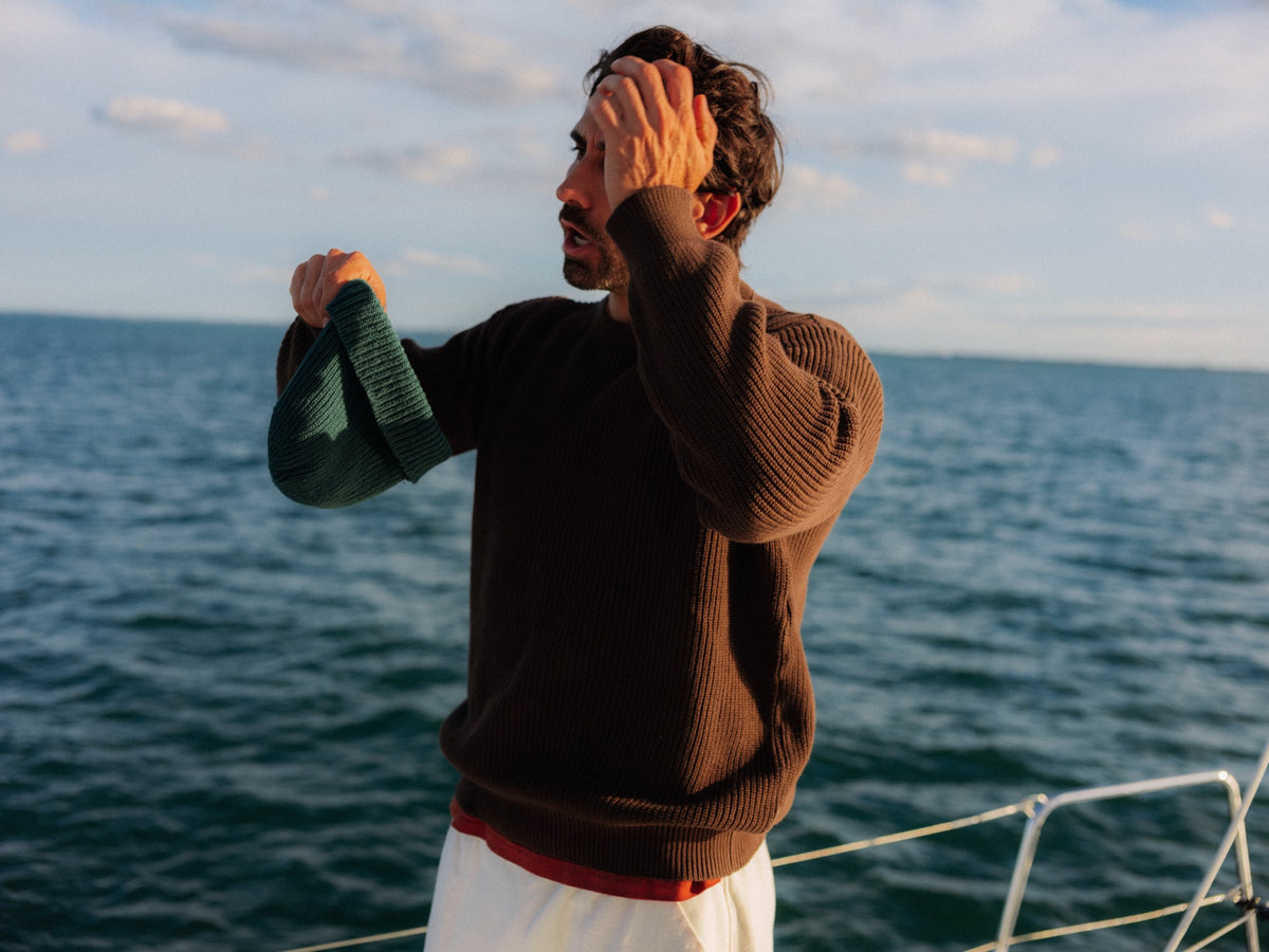 Cotton Cuff Beanie in Pine Needle, Fall 2026 lifestyle