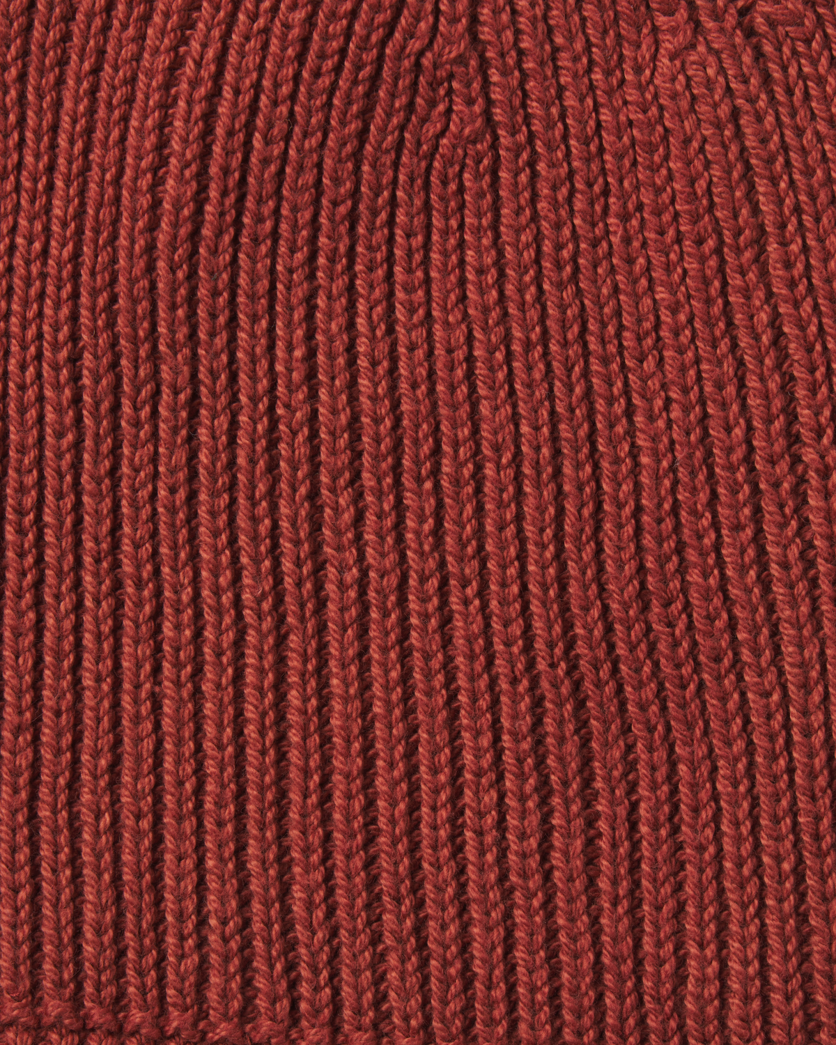 Cotton Cuff Beanie - Cayenne