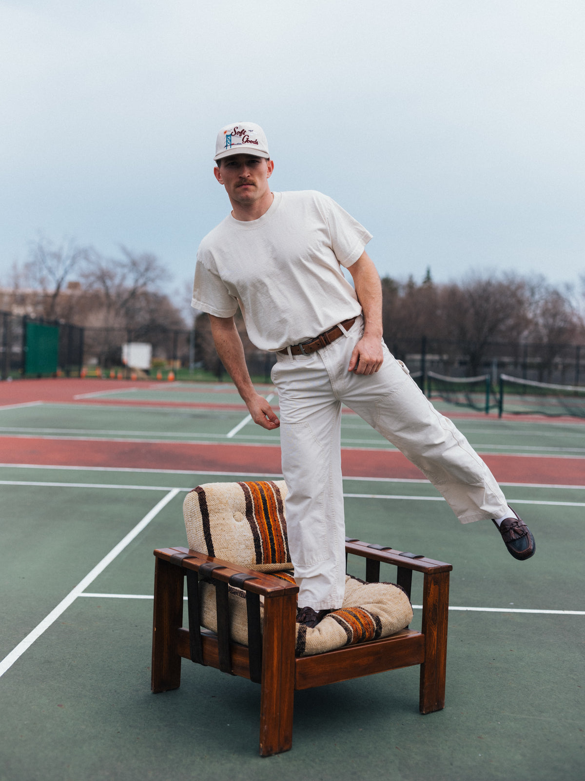 The Ambassador Herringbone 5-panel Cap
