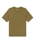 The Classic Tee in British Khaki, front