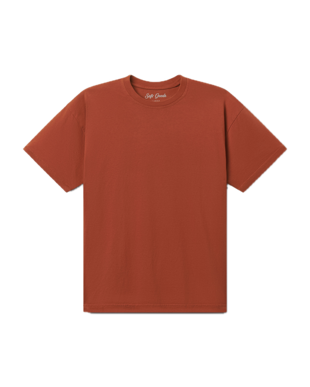 The Classic Tee in Cayenne, front