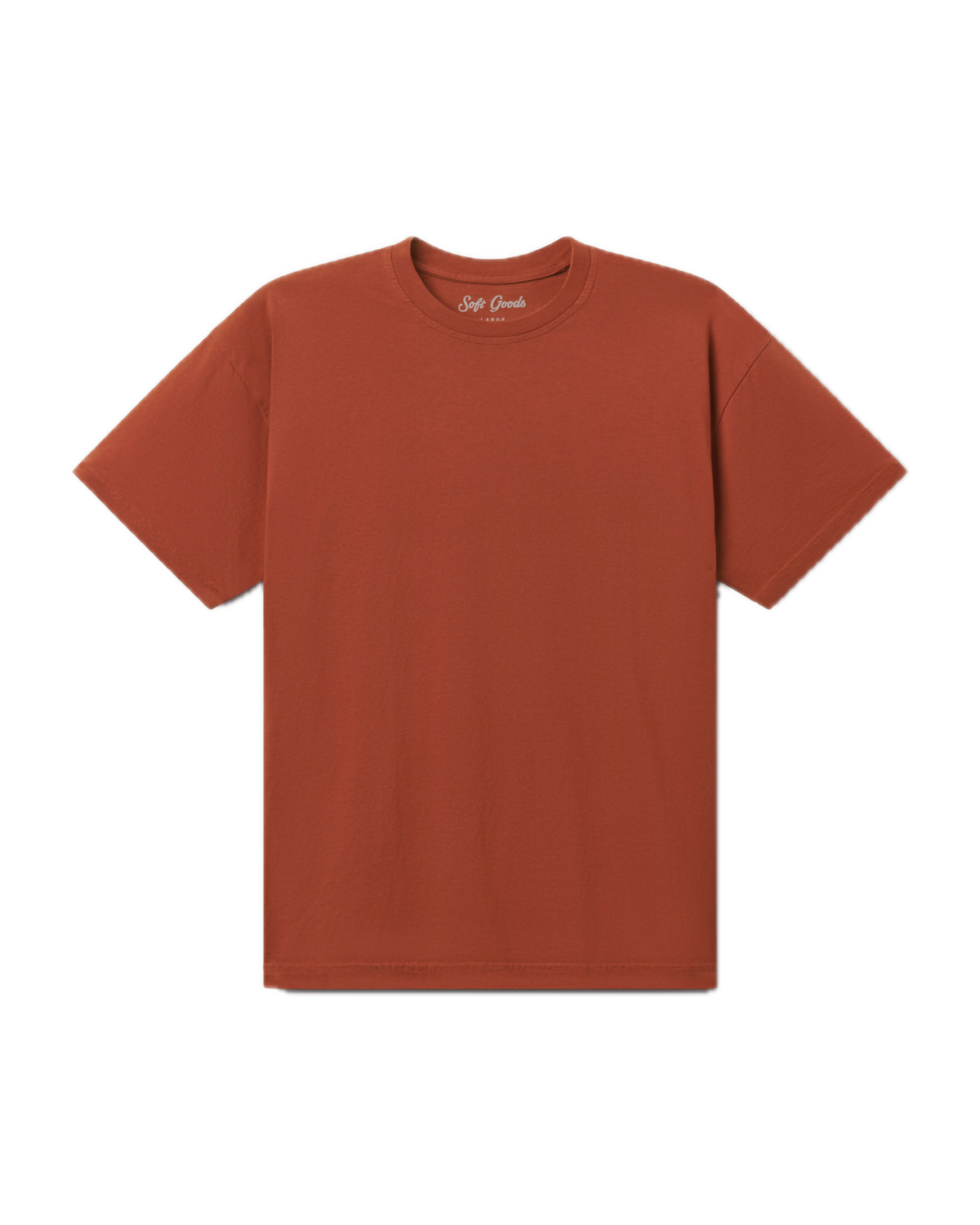 The Classic Tee in Cayenne, front