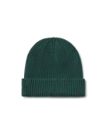Cotton Cuff Beanie in Pine Needle