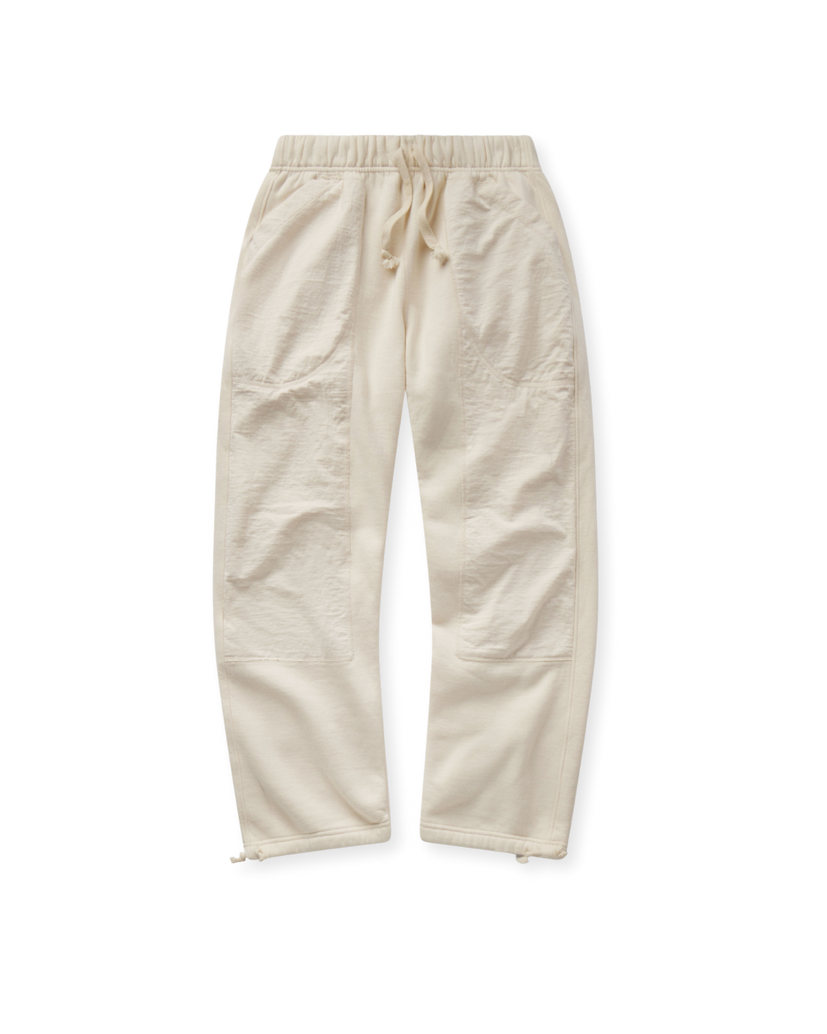 Double Front Sweatpants - Natural