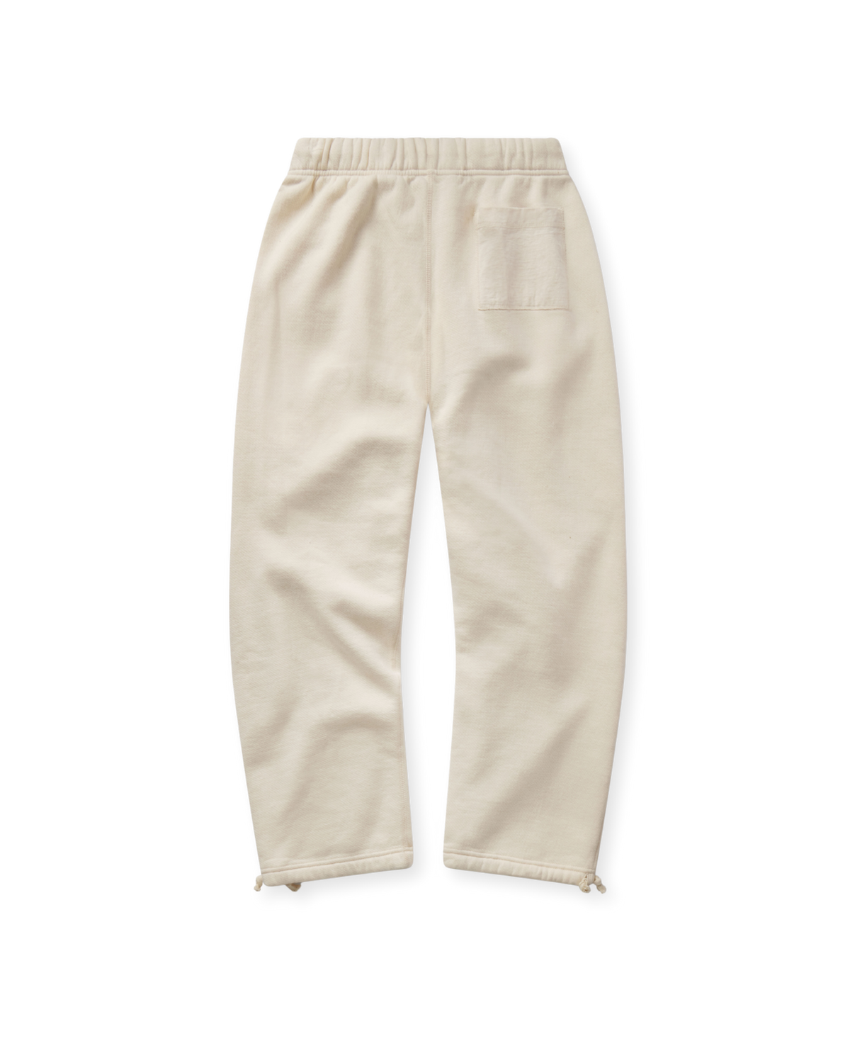 Double Front Sweatpants - Natural
