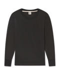 The Heavyweight Longsleeve in Vintage Black, front