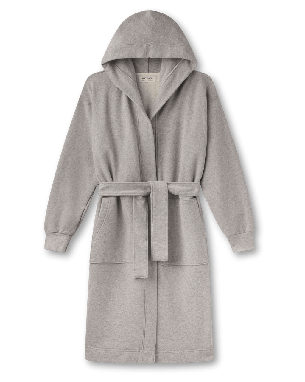 The French Terry Hooded Robe