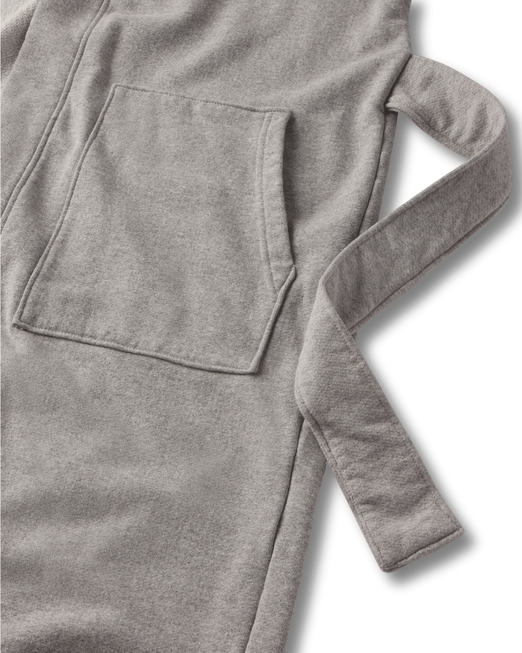 The French Terry Hooded Robe