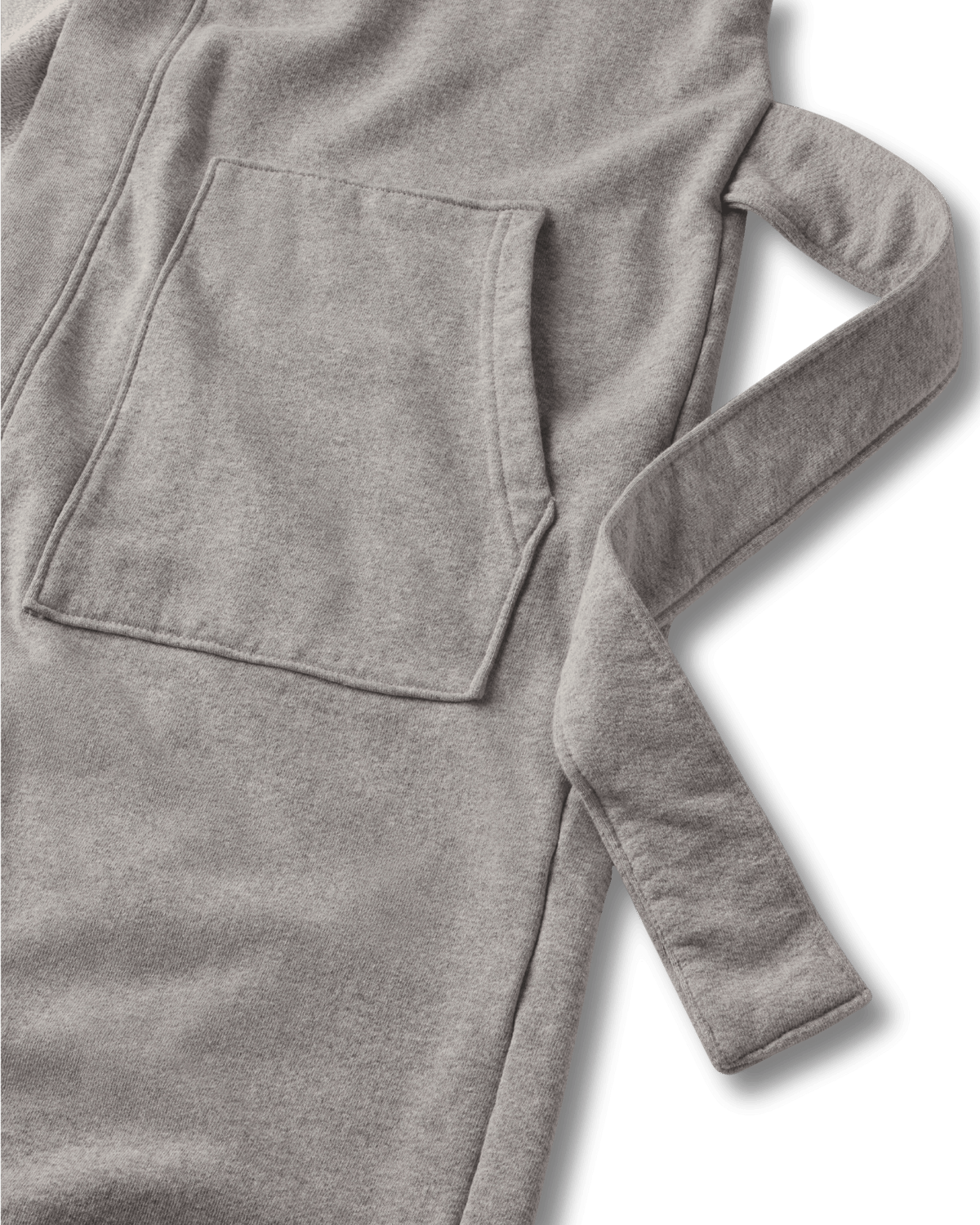 The French Terry Hooded Robe