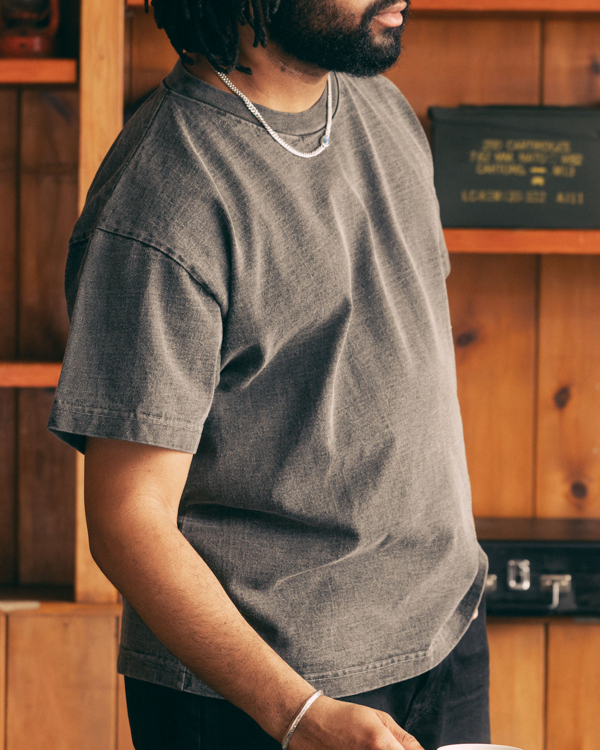 The Heavyweight Tee - Pigment Black