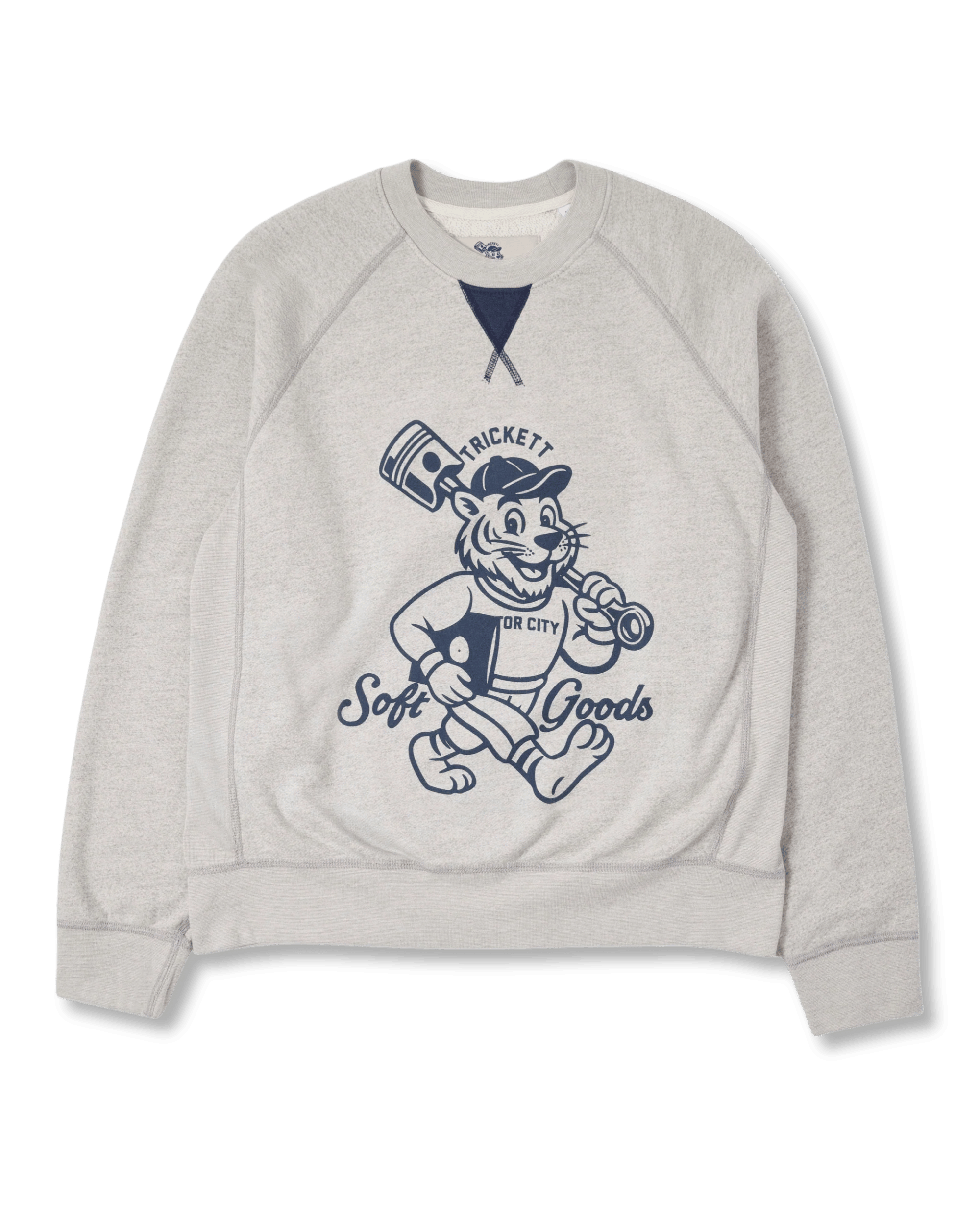 Soft Goods x Trickett Raglan Crewneck