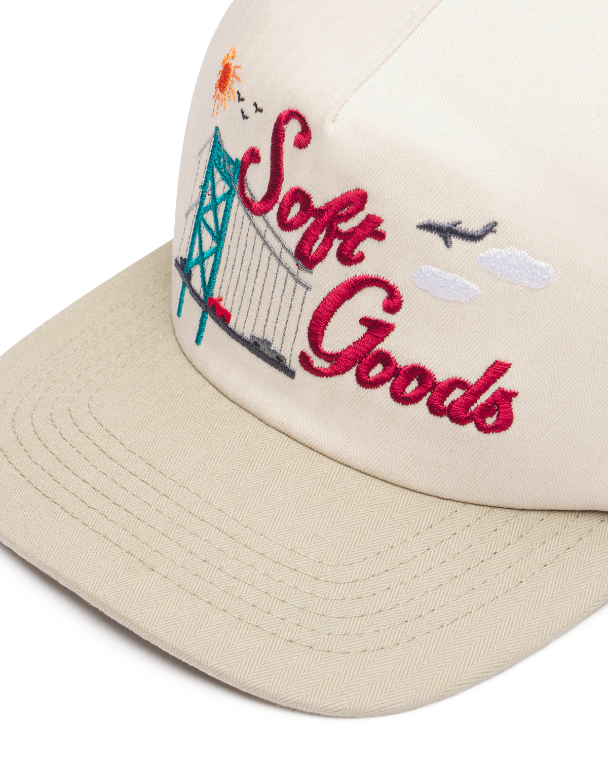 The Ambassador Herringbone 5-panel Cap