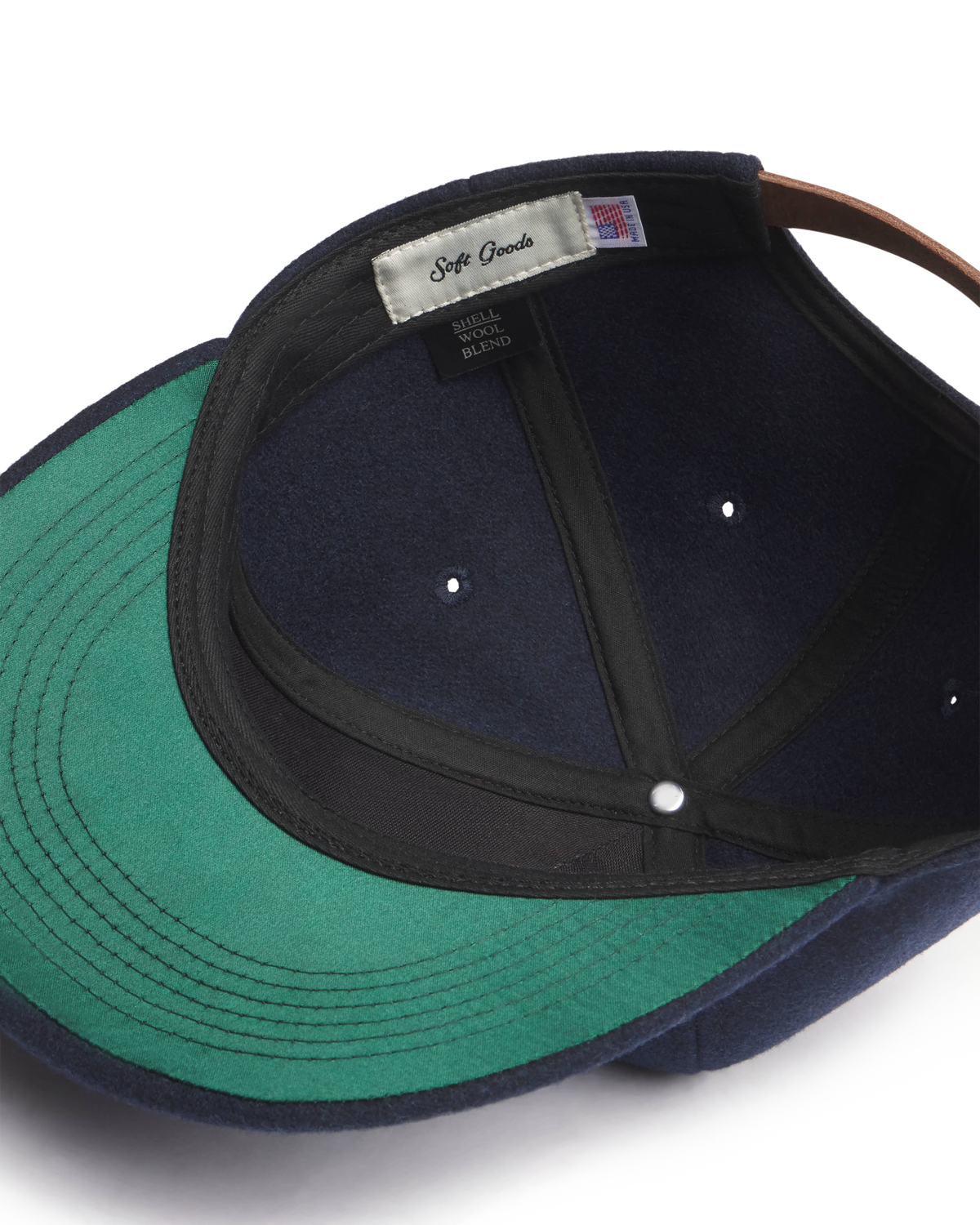 Wool Flatbill Soft Goods Detroit Hat