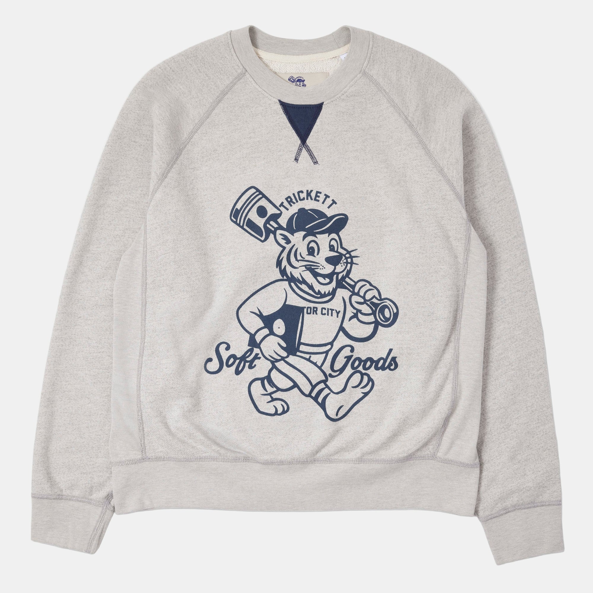 Soft Goods x Trickett Raglan Crewneck