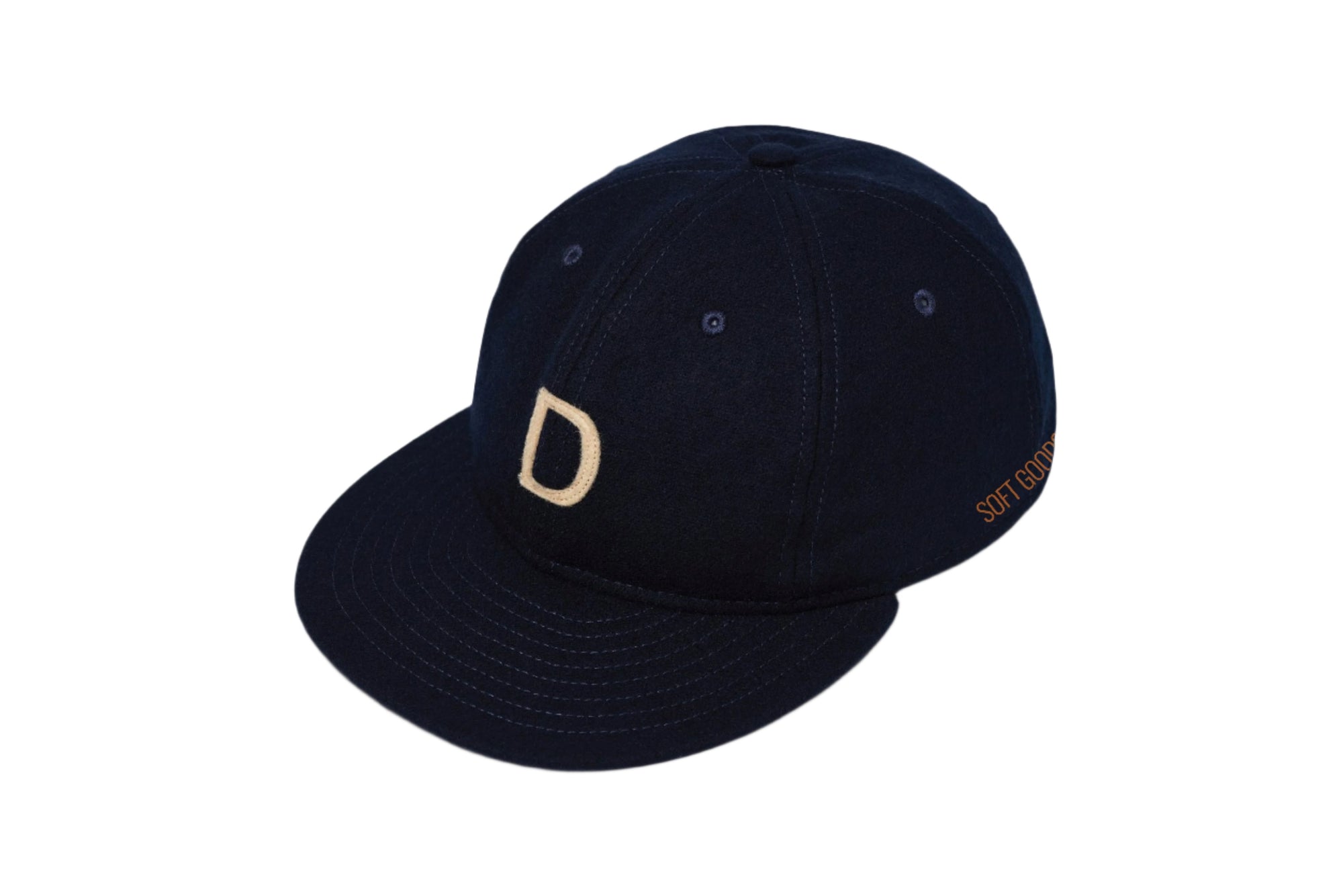 Wool Flatbill Soft Goods Detroit Hat