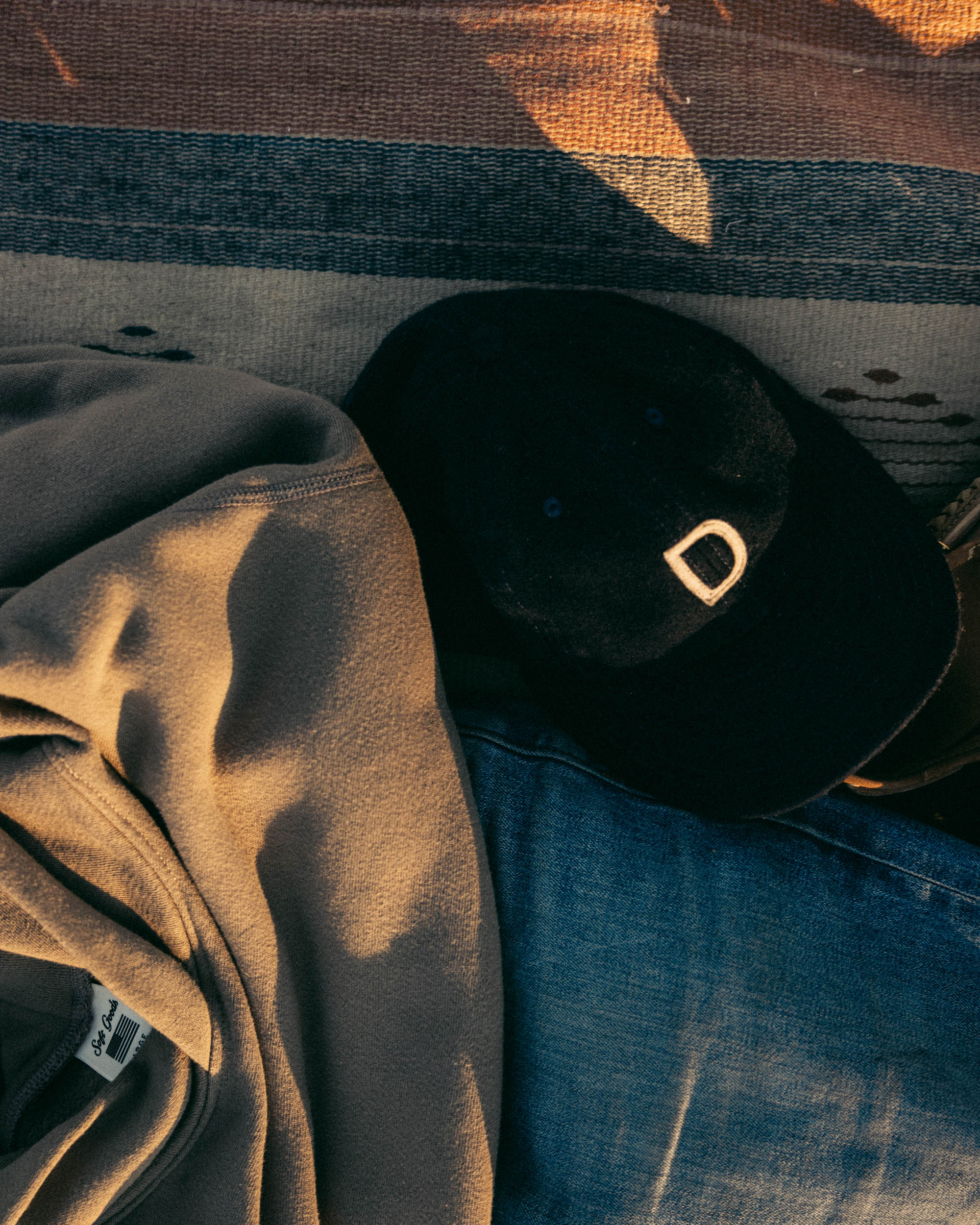 Wool Flatbill Soft Goods Detroit Hat