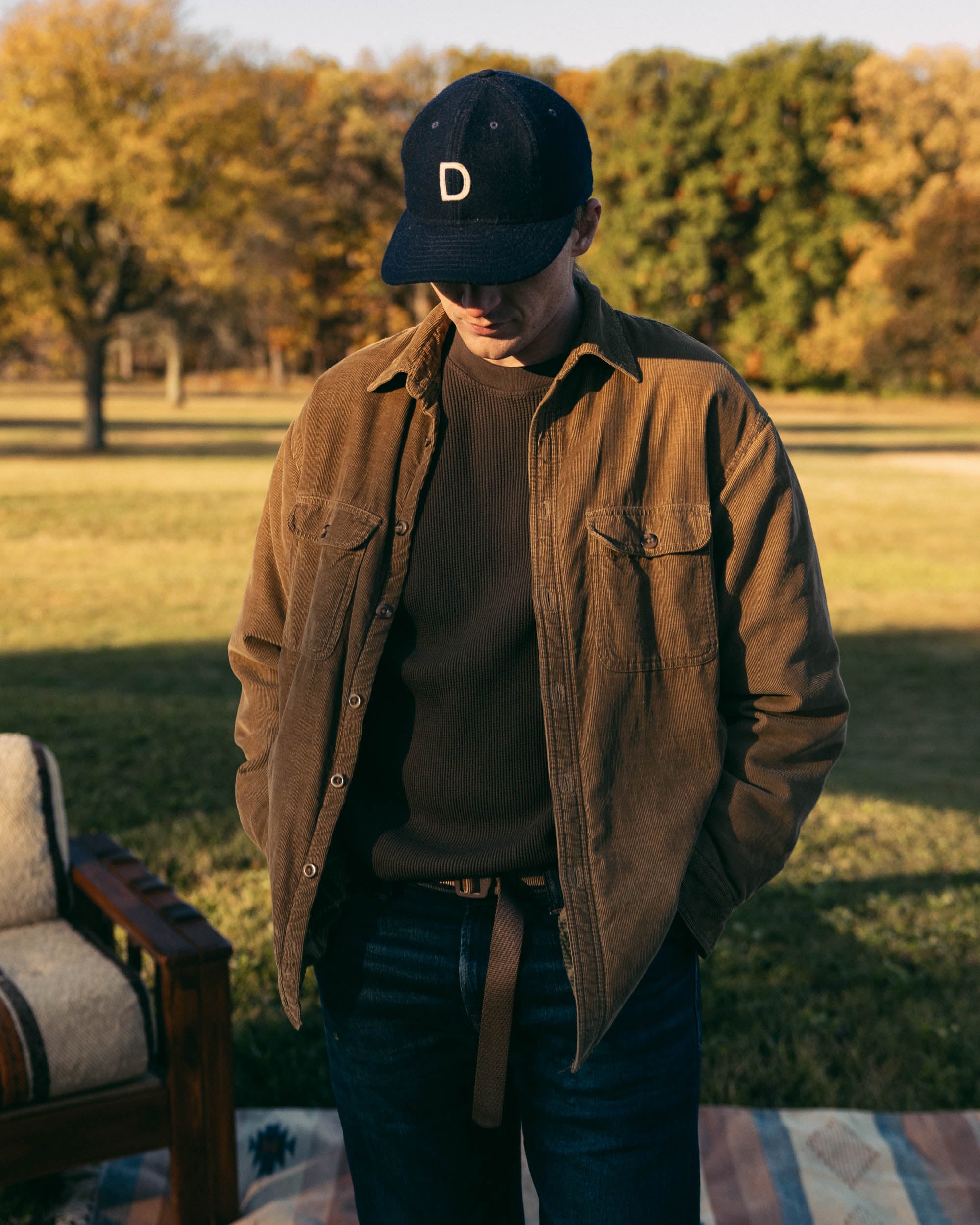 Wool Flatbill Soft Goods Detroit Hat