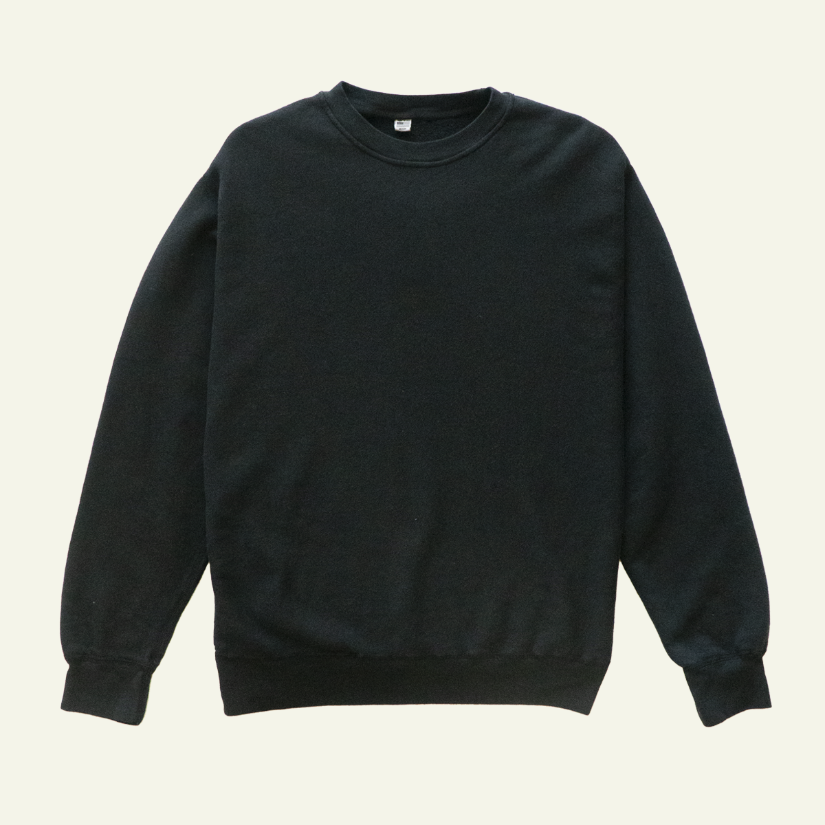 Vintage Black Crewneck Sample